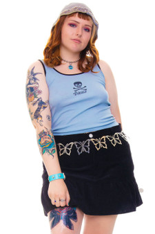 Vintage Y2K Vans Skull & Crossbones Tank Top