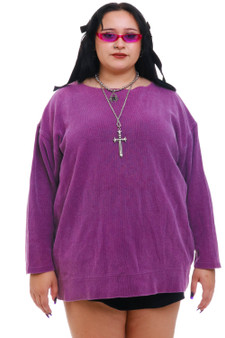 Vintage 90's Purple Pullover Sweater