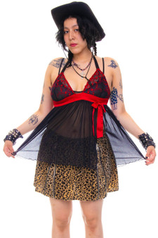 Vintage Y2K Frederick's of Hollywood Lingerie Halter Top