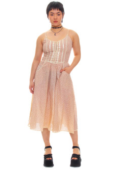 Vintage 70's Gunne Sax Cherry Blossom Dress