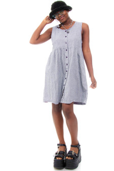 Vintage 90's Gingham Mini Dress
