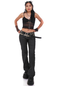 Vintage Y2K Flirtatious Low-Rise Pants