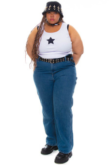 Vintage 90's Faded Glory Denim Carpenter Jeans