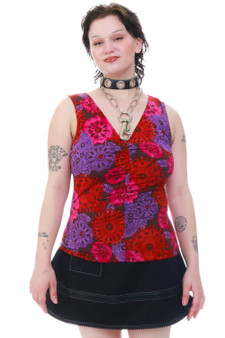 Vintage Y2K BCBG Floral Top