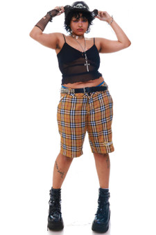 Vintage Y2K Skater Plaid Shorts