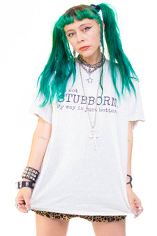 Vintage 90's Stubborn Graphic T-Shirt