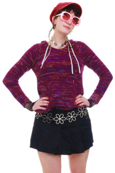 Vintage 90's Purple Hooded Sweater