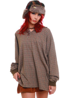 Vintage 90's Chaps Collared Pullover