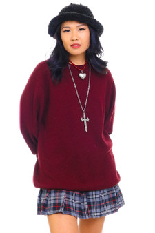 Vintage 90's Burgundy Pullover Sweater