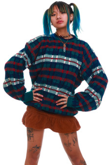 Vintage 90's Botany 500 Plaid Sweater