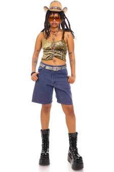 Vintage Y2K Calvin Klein Denim Shorts