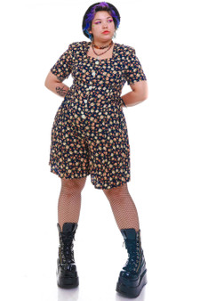 Vintage 80's Floral Jumper