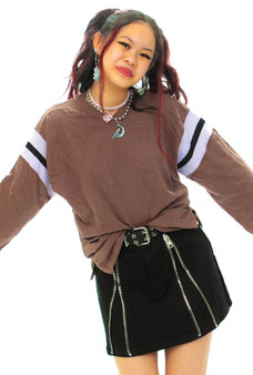 Vintage Y2K Quarter-Sleeve Shirt