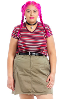 Vintage 90's Army Brat Skort