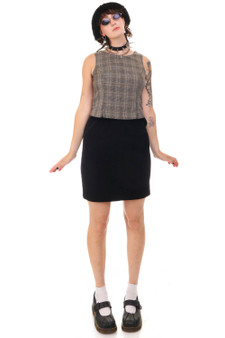 Vintage 90's Plaid Pencil Dress