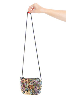 Vintage 90's Floral Purse