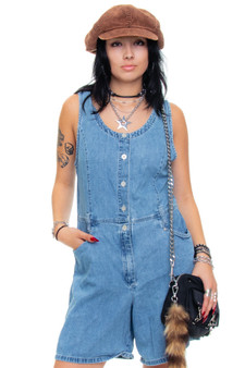 Vintage 90's Denim Romper