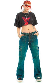 Vintage Y2K Cargo Baggy Jeans