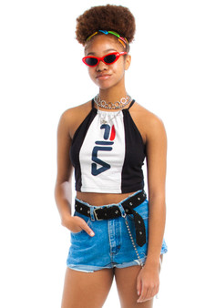 Vintage Y2K FILA Halter Top
