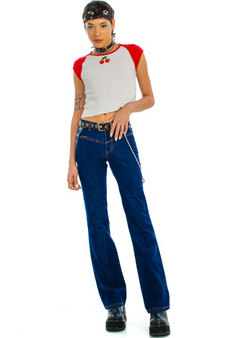 Vintage Y2K XOXO Flares 1