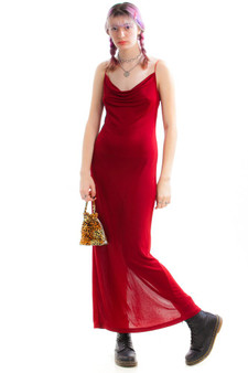 Vintage 90's Sweetheart Maxi Dress