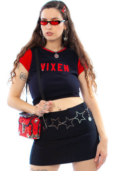 Vintage Y2K Vixen Baby Tee