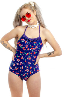 Vintage 90's Cherry Bomb Swimsuit