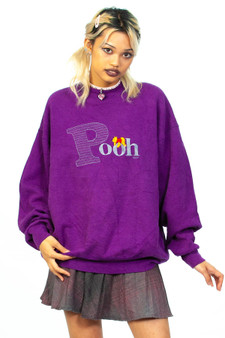 Vintage 90's Purple Pooh Sweatshirt