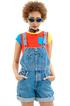 Vintage 90's Picnic Shortalls