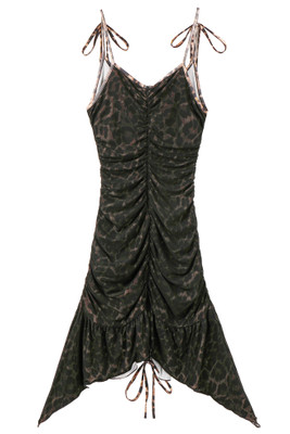 Courtney Leopard Mesh Fairy Dress