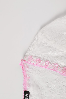 Doll Face White Lace Babydoll Top