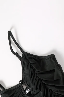 Fairy Tale Black Mesh Top