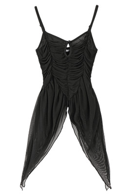 Fairy Tale Black Mesh Top