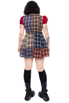 Alicia Underbust Patchwork Dress