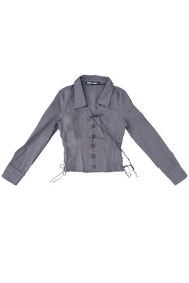 Libby Cement Corset-Lace Shirt
