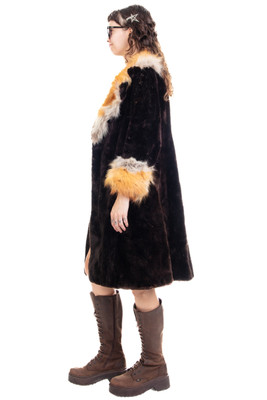 Vintage 70's Penny Lane Coat - One Size Fits Many