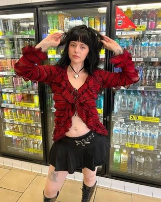 TUNNEL VISION SECONDHAND -  Scarlet Black Ruffle Cardigan, Size Medium