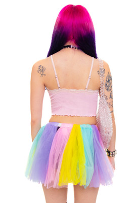 Vintage Y2K Sherbert Fairy Skirt - XXS/XS
