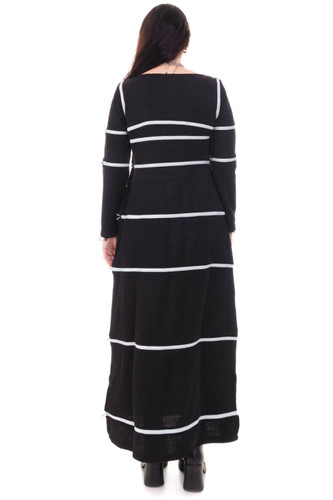 40-in-1 Black Zip-Off Convertible Dress