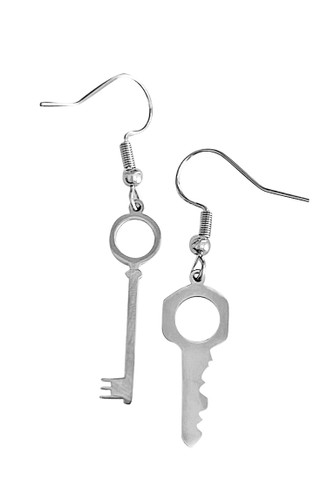 Key to My Heart <3 Earring Set