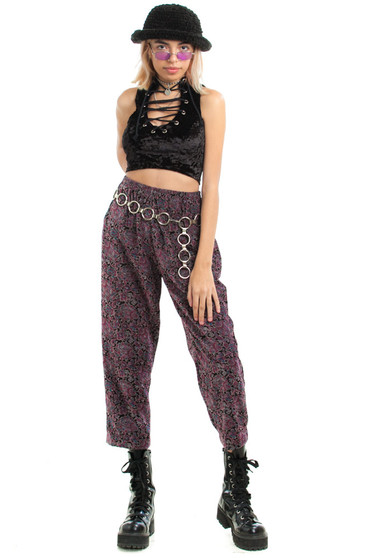 Vintage 80's Paisley Trousers