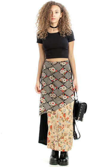 Vintage 90's Don't Trip Maxi Skirt