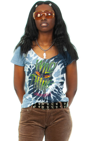 Vintage 90's Wild Thing Tie Dye Tee