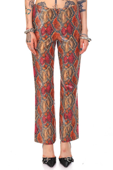 Vintage 90's Cache Snake Pants