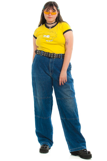 Vintage Y2K Pepe Denim Baggies