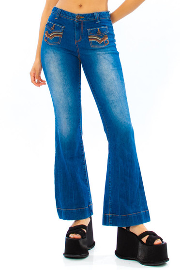 Vintage Y2K Mudd Groovy Baby Flares