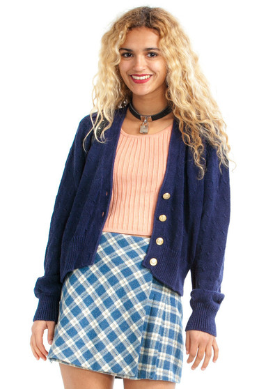 Vintage 90's See Me After Class Cardi