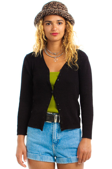 Vintage 90’s Black Cardigan
