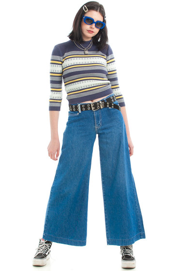 Vintage 90's Asphalt Wide Leg Baggy Jeans