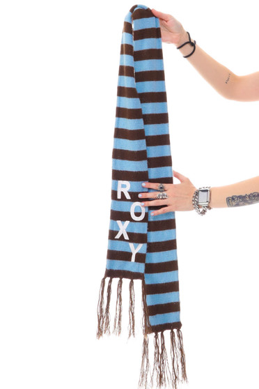 Vintage Y2K Roxy Striped Scarf